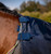 Amigo Bravo 12 Plus 0g Lite Turnout Sheet - Shadow/Navy Rose