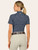 R.J. Classics Lucy Short Sleeve Ladies Shirt - Navy Chain