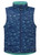 Kerrits Kids Ride The Wind Reversible Quilted Vest - Lapis/Aqualuxe
