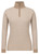 Kerrits Quarter Zip Herringbone Sweater - Sand/Soft White