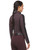 Kerrits Stretch Plaid Quarter Zip Top - Black Plaid