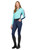Kerrits Agility Coolcore Long Sleeve Shirt Solid - Turquoise