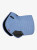 LeMieux Suede Close Contact Saddle Pad - Powder Blue