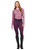 Kerrits Equibreeze Ice Fil Long Sleeve Shirt Print - Blush Lucky Cascade