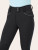 R.J. Classics Margot Front Zip Mid-Rise Breeches with Silicone Patch - Black