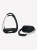 LeMieux Vector Control Stirrups - Black/Aluminum