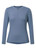 Kerrits Precision Long Sleeve Crew Neck Shirt Solid - Dusty Blue