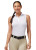 Kerrits Encore Sleeveless Show Shirt - White/Bit of Luck