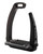Acavallo Rel-X Easy Stirrups with Silicone Arm - Black/Black
