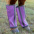 Professional's Choice Deluxe Fly Boots - Orchid