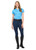 Kerrits Serenity Coolcore Short Sleeve Shirt Solid - Oasis Blue