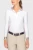 Kastel Long Sleeve Tailored Show Shirt - White/Champagne Blooming Peonies