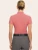 R.J. Classics Jodi Short Sleeve Mock Neck Schooling Shirt - Blush Coral