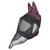 Shires FlyGuard Pro Deluxe Fly Mask w/Ears & Nose - Black Cherry