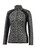 Kerrits Traverse Quarter Zip Fleece Tech Top - Black Wrought Iron Horses