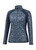 Kerrits Traverse Quarter Zip Fleece Tech Top - Dusty Blue Houndstooth