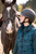 Kerrits Kids Pony Parade Reversible Quilted Vest - Nightfall/Jasper Horse