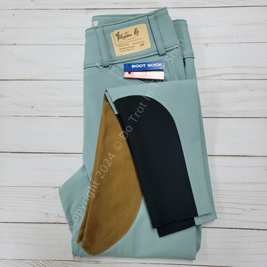 TOKAR CAFE SLACKS ARCHIVES SLACK PANTS 36 WOOL Blue WITH