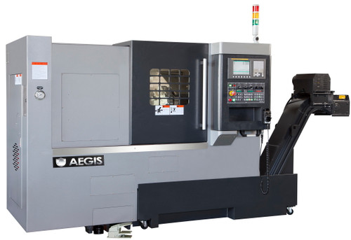 Brand New 23" x 36" Aegis High Precision CNC Slant Bed Lathe