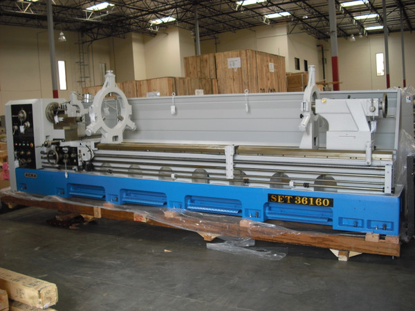 New 36"/47" x 160" Acra Precision Gap Bed Engine Lathe