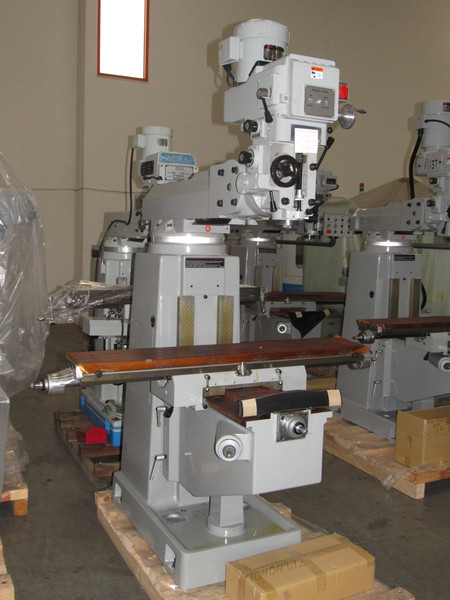 New 10" x 54" Acra Variable Speed Vertical Milling Machine (5HP)