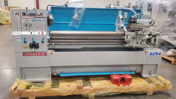 New 17"/24" x 60" Acra Precision Gap Bed Engine Lathe (12 Speeds)(2-1/2" Spindle Bore)
