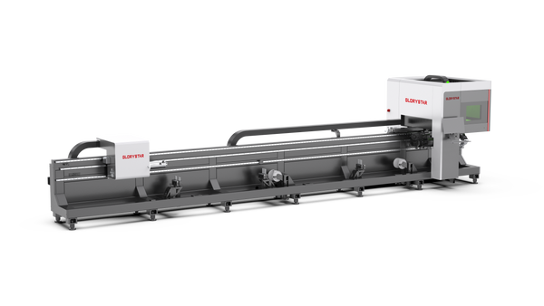 Brand New 3-6 kW GloryStar Dual-Chuck Short-Tail Fiber Laser Tube Cutting Machine