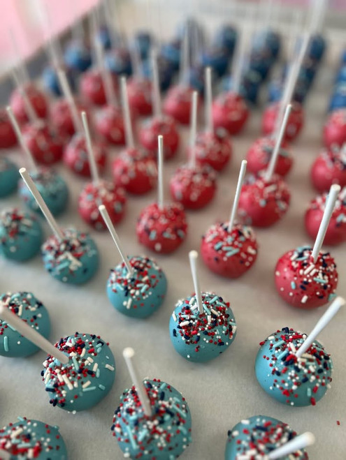4th of July Cake Pops
