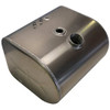 BESTfit Aluminum D Shape Fuel Tank 50 Gallon- 19 X 25 X 28 Inch- Center Fill  For Ford
