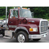 Jones Performance Fiberglass Hood W/ 49.5 Inch Centerline & Fenders For Ford Aeromax Replaces F1HZ-16000