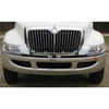International DuraStar, TranStar & 4100-4400 14 Inch Chrome Bumper W/ Bolt, Vent & Tow Holes By BESTfit