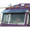 11 Inch Stainless Steel Extended Visor For Peterbilt UltraCab 1996-1998