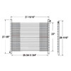 BESTfit AC Condenser 27 X 23 Inch For International S2200-S2600, 8100-8300 & 9200-9400