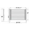 BESTfit AC Condenser 27.75 X 24 Inch For International 8100, 8200, 8300, 9200 & 9400