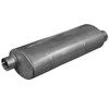 BESTfit 8.5 Diameter Oval Steel Muffler 3.5 ID / 4 ID X 32 Inch OAL For International DuraStar 4300 & 4400