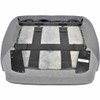 20 X 20 X 2.7 Inch Dark Gray Bolt-On Seat Cushion Base Replaces 2505895C92 For International