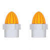 Stainless Steel Bumper Guide Kit W/ Amber Watermelon Light Stainless Steel Bumper Guide Kit W/ Amber Watermelon Light