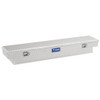 Bright Diamond Plate Aluminum Slim-Line Crossover Tool Box- 63 Inch For Pickup Trucks