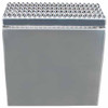 Diamond Plate Aluminum Step Saddle Box 24 x 25 x 28 Inch W/ Polished Side/Back Panels