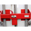 Heavy Duty Powder-Coated Steel Cargo Door Lock With Combination Lock