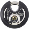 Brinks 70MM Commercial Disk Lock W/ Shackle