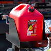 Locking Gas Container Rack For Open/Enclosed Landscape Trailers