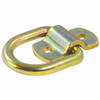 3 X 3 Inch Yellow Zinc-Plated Surface-Mounted Tie-Down D-Ring - 11,000 Lbs. Max Capacity