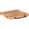 2 X 18 X 18 Inch Hardwood Outrigger Pad Protects Surfaces From Heavy Equipment