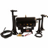 HornBlasters Conductors Special 544 Nightmare Edition Train Horn Kit With 5 Gallon 8 Port 150 PSI Air Tank