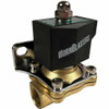 Brass Electric Air Solenoid 12 Volt Normally Closed