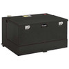 Gloss Black Diamond Plate Aluminum 100 Gallon Transfer Tank