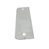 3 X 10 Inch Stainless Steel Center Mounting Plate For Double Hump Fiberglass Fenders