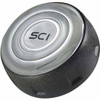 SCI Black Textured Button Bezel For Steering Creations Steering Wheels W/ 3 Hole Bolt Pattern Wheel Horn Button