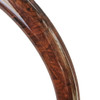 18 Inch Burlwood Vinyl Half Wrap Cover For Muscle Style Steering Wheel